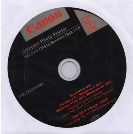 CD ROM SELPHY CP910 Solution Disk