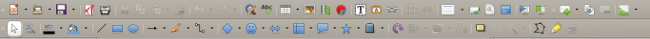 barre d'outils LibreOffice impress