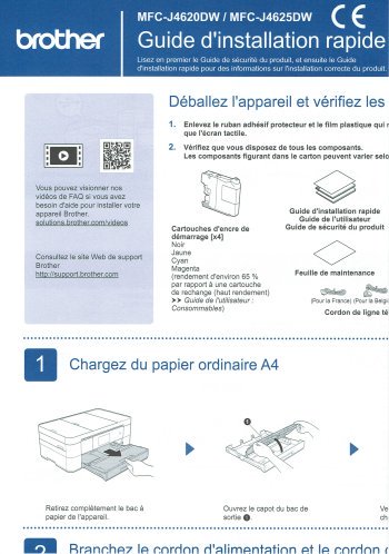 guide d'installation rapide