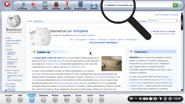 page d'accueil wikipédia