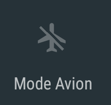 icone mode avion