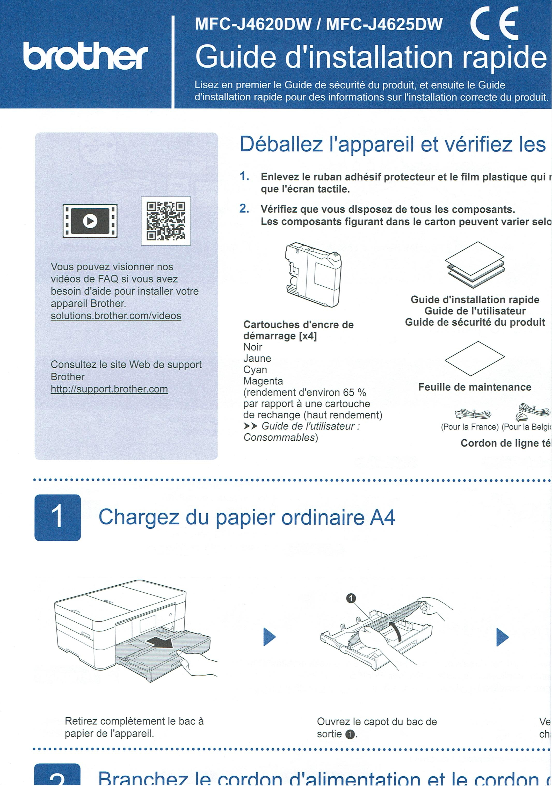 guide d'installation rapide