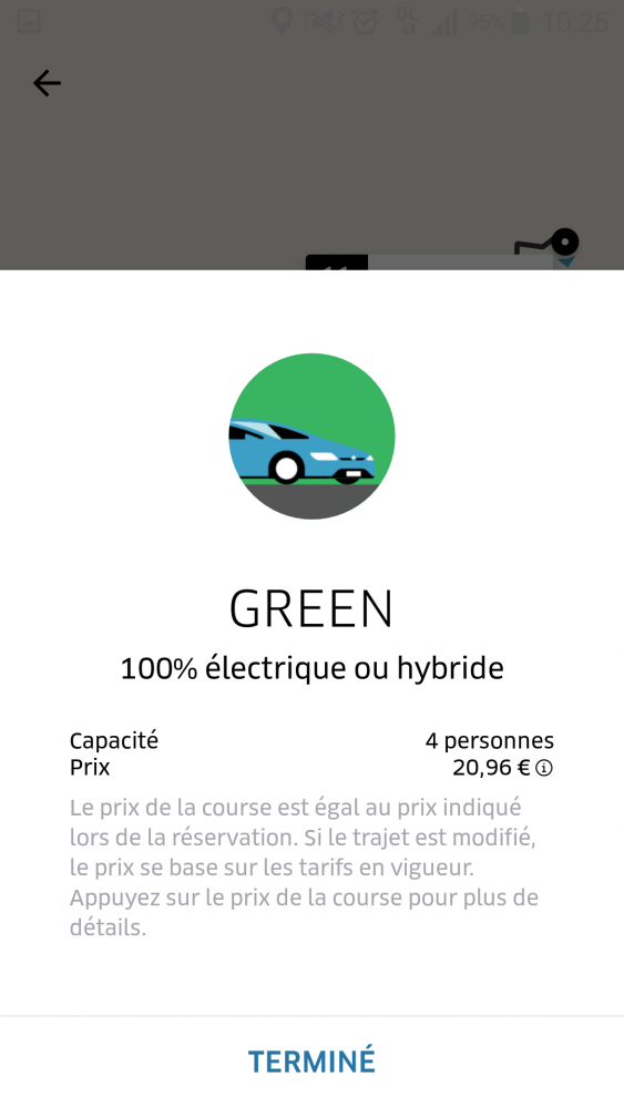 uber green description