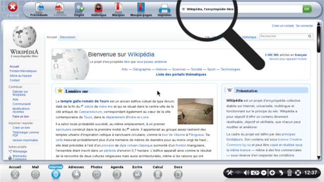 page d'accueil wikipédia