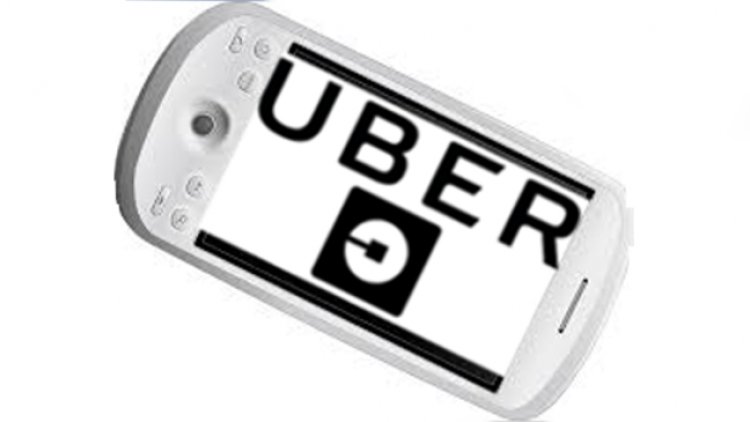 Rechercher un véhicule Uber sur smartphone